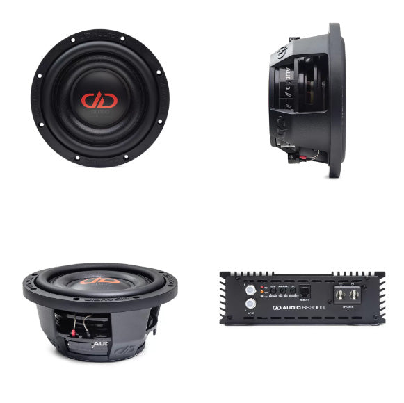 SL608: 300w – 8 Inch Slim Hi-Def Tuned Subwoofer