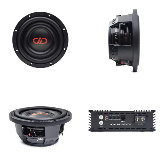 SL608: 300w – 8 Inch Slim Hi-Def Tuned Subwoofer