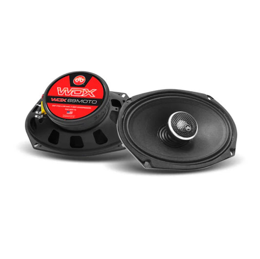 WDX69MOTO : 6"×9" Moto 2-Way Motorcycle Loudspeakers (1 Pair)