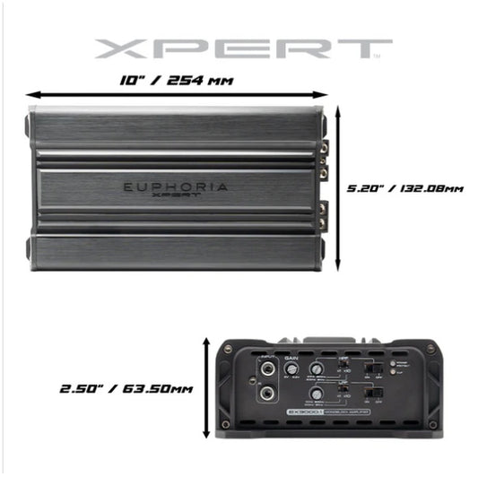 EX3000.1 : Full Range Class D Monoblock Amplifier